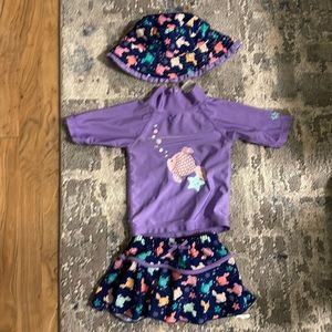 Baby Girl 3 piece swim suit